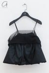 RENAISSANCE Gauze Camisole Top RNS-GIGI-HEI Black PR102